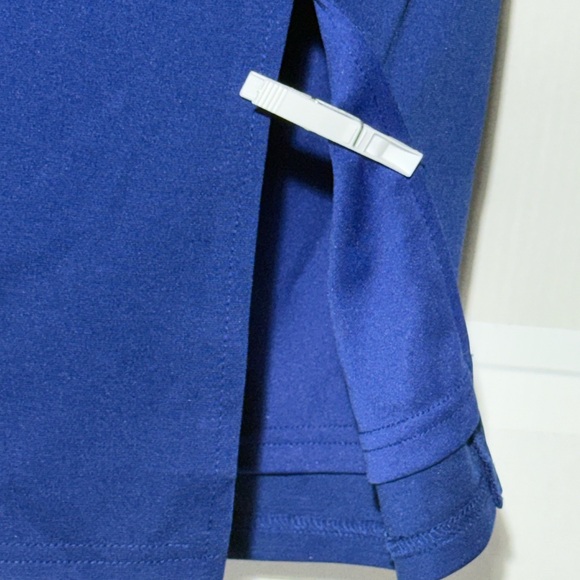 NWT Grace Karin Size M Colbolt Blue Linder Stretchy Midi Dress - Picture 8 of 15